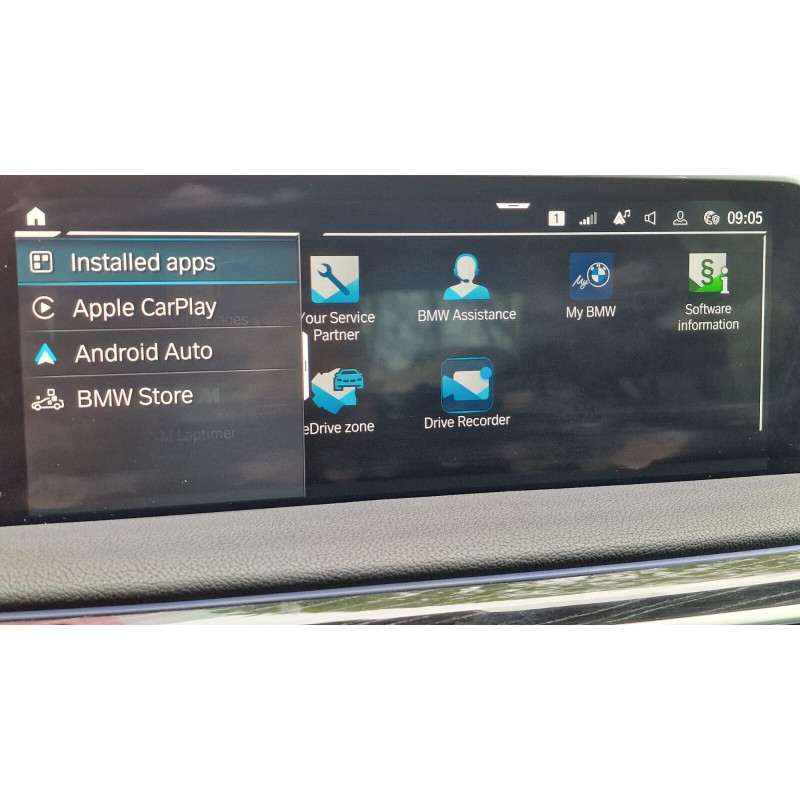 BMW MGU Apple Carplay Android Auto activation no ATM